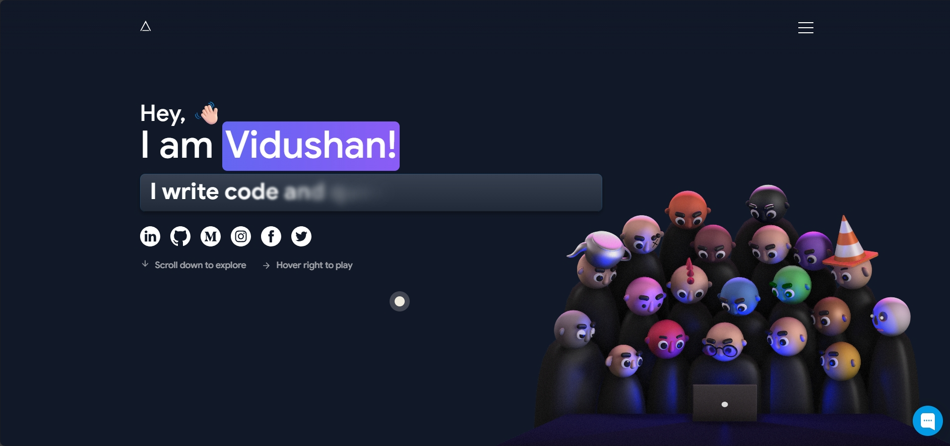 Interactive Portfolio Website